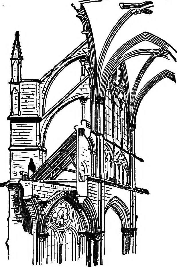 An illustration from A short history of art, 1913, leaf 221