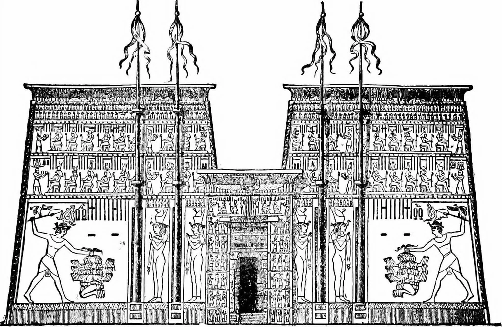 An illustration from A short history of art, 1913, leaf 46