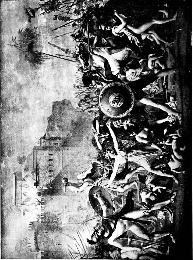 An illustration from A short history of art, 1913, leaf 517