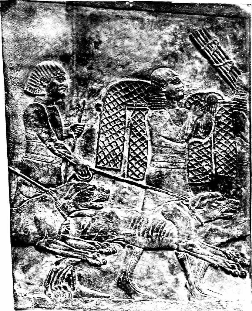 An illustration from A short history of art, 1913, leaf 55