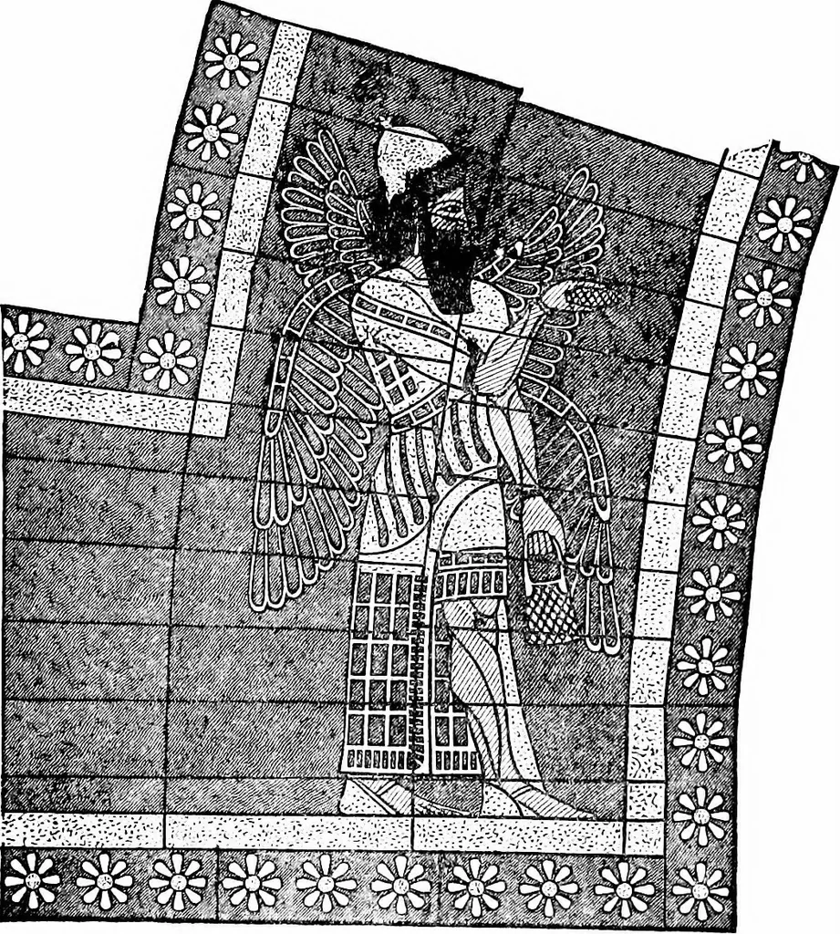 An illustration from A short history of art, 1913, leaf 57
