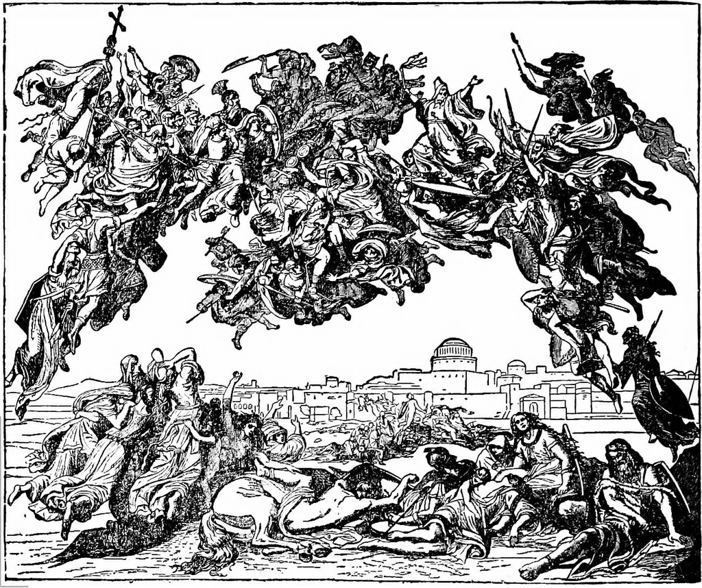 An illustration from A short history of art, 1913, leaf 607