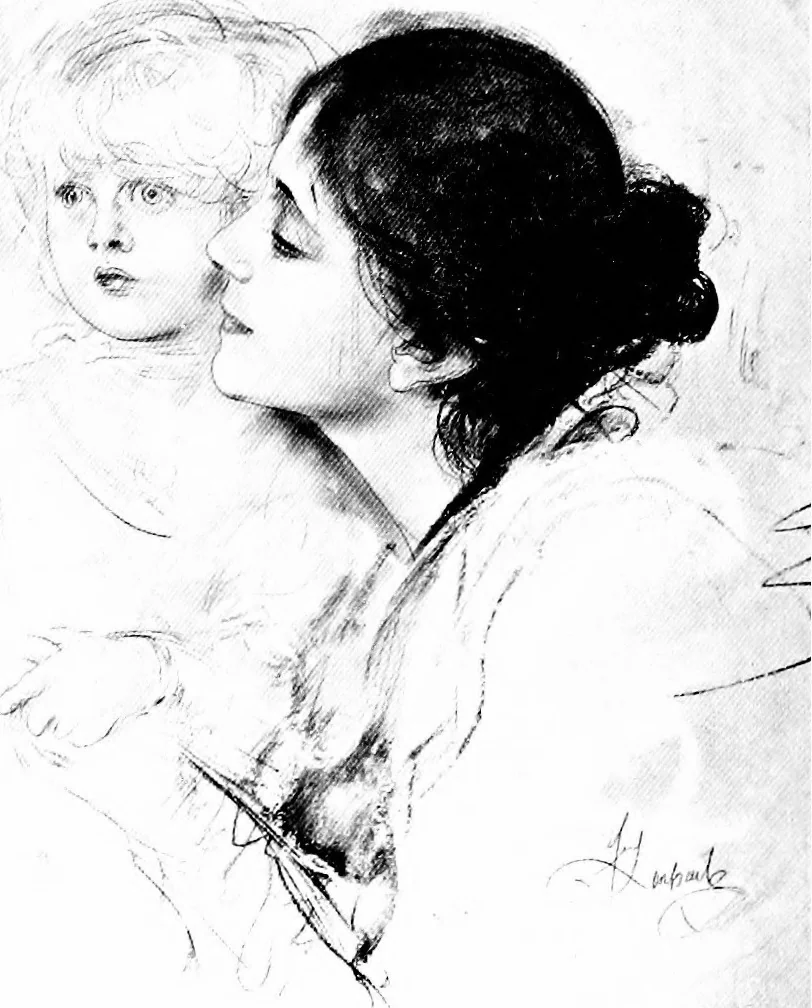 An illustration from A short history of art, 1913, leaf 609