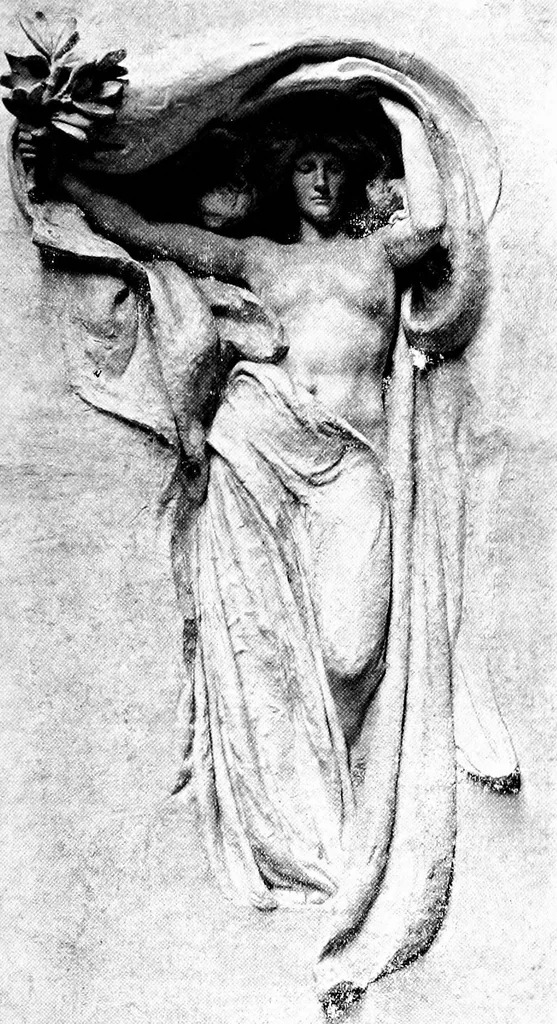 An illustration from A short history of art, 1913, leaf 670
