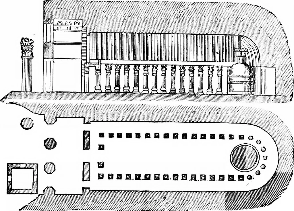 An illustration from A short history of art, 1913, leaf 70