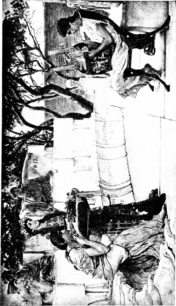 An illustration from A short history of art, 1913, leaf 710