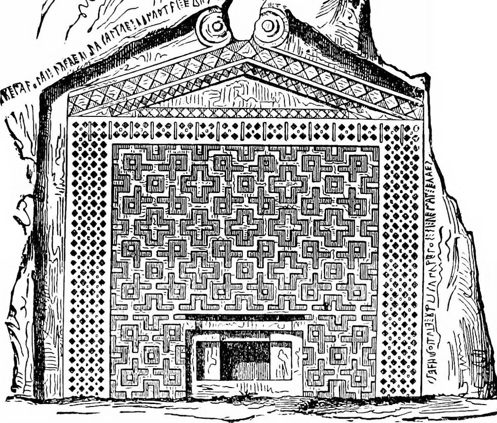 An illustration from A short history of art, 1913, leaf 84