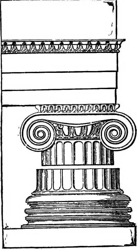 An illustration from A short history of art, 1913, leaf 93