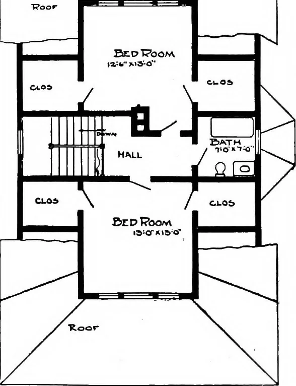 An illustration from Radford's artistic homes; 250 designs ..., 1908, leaf 101