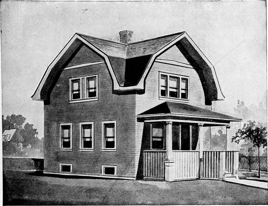An illustration from Radford's artistic homes; 250 designs ..., 1908, leaf 104