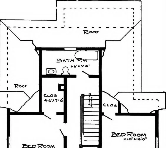 An illustration from Radford's artistic homes; 250 designs ..., 1908, leaf 107
