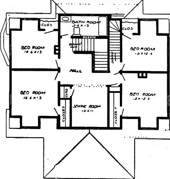An illustration from Radford's artistic homes; 250 designs ..., 1908, leaf 110