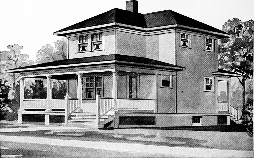 An illustration from Radford's artistic homes; 250 designs ..., 1908, leaf 111