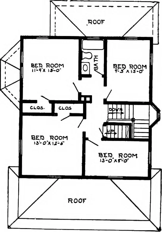 An illustration from Radford's artistic homes; 250 designs ..., 1908, leaf 112