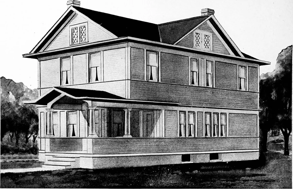 An illustration from Radford's artistic homes; 250 designs ..., 1908, leaf 113
