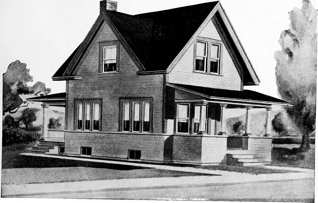An illustration from Radford's artistic homes; 250 designs ..., 1908, leaf 114