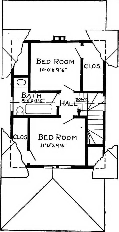 An illustration from Radford's artistic homes; 250 designs ..., 1908, leaf 114