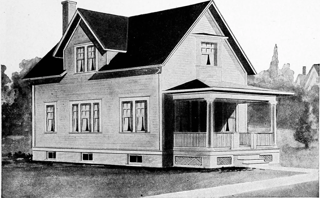 An illustration from Radford's artistic homes; 250 designs ..., 1908, leaf 116
