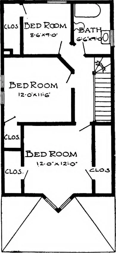 An illustration from Radford's artistic homes; 250 designs ..., 1908, leaf 116