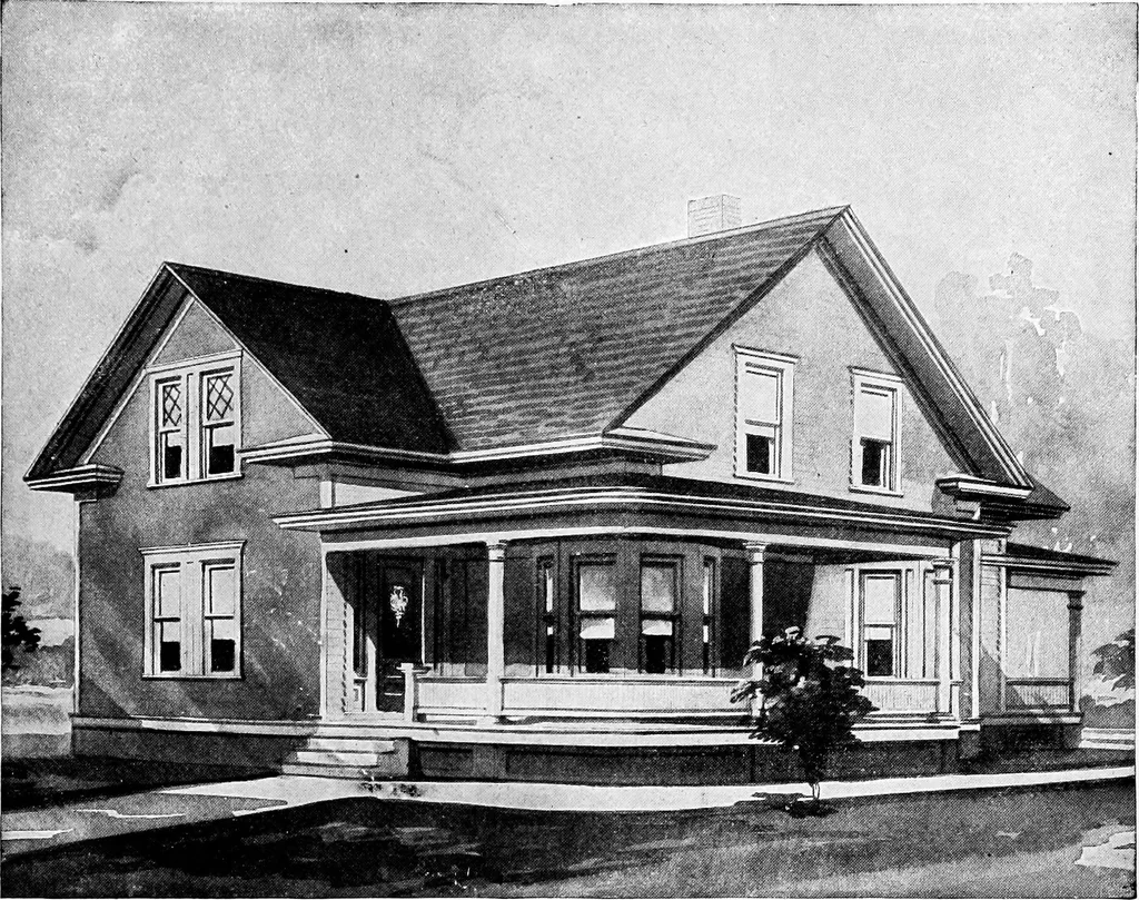 An illustration from Radford's artistic homes; 250 designs ..., 1908, leaf 120