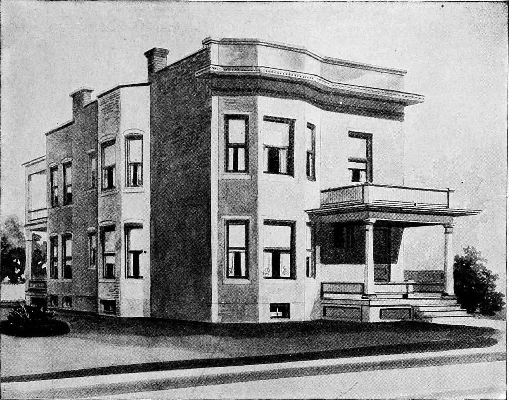 An illustration from Radford's artistic homes; 250 designs ..., 1908, leaf 122