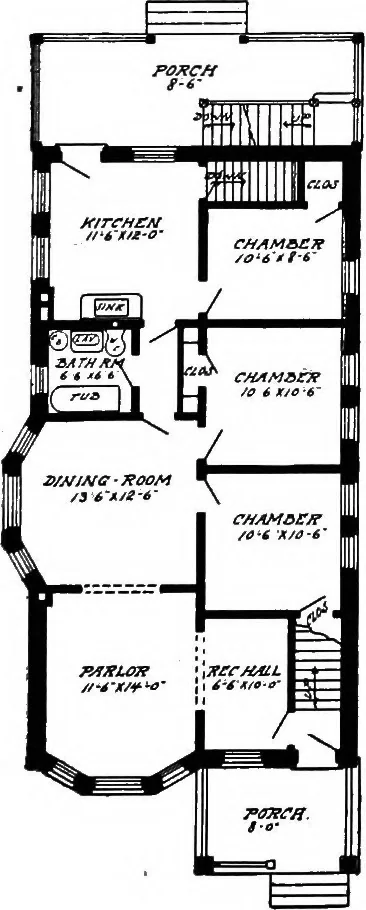 An illustration from Radford's artistic homes; 250 designs ..., 1908, leaf 122