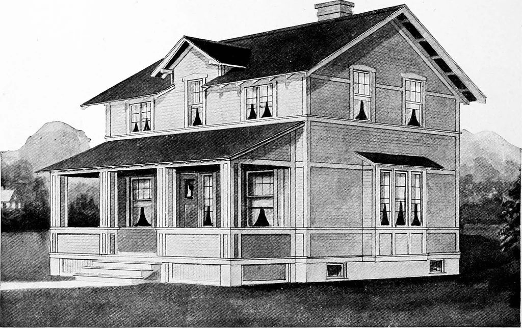 An illustration from Radford's artistic homes; 250 designs ..., 1908, leaf 127