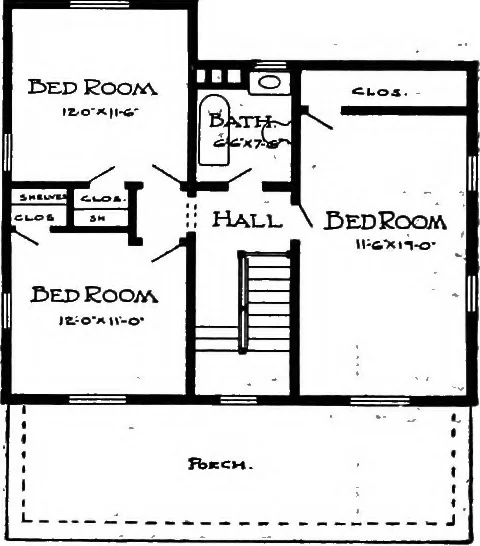 An illustration from Radford's artistic homes; 250 designs ..., 1908, leaf 127