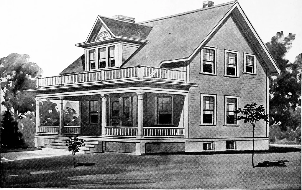 An illustration from Radford's artistic homes; 250 designs ..., 1908, leaf 13