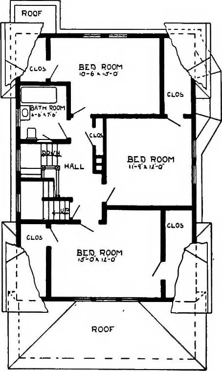An illustration from Radford's artistic homes; 250 designs ..., 1908, leaf 137