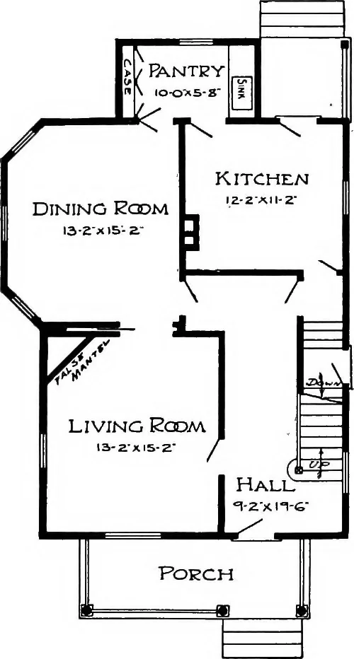An illustration from Radford's artistic homes; 250 designs ..., 1908, leaf 138