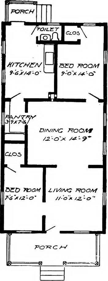 An illustration from Radford's artistic homes; 250 designs ..., 1908, leaf 141