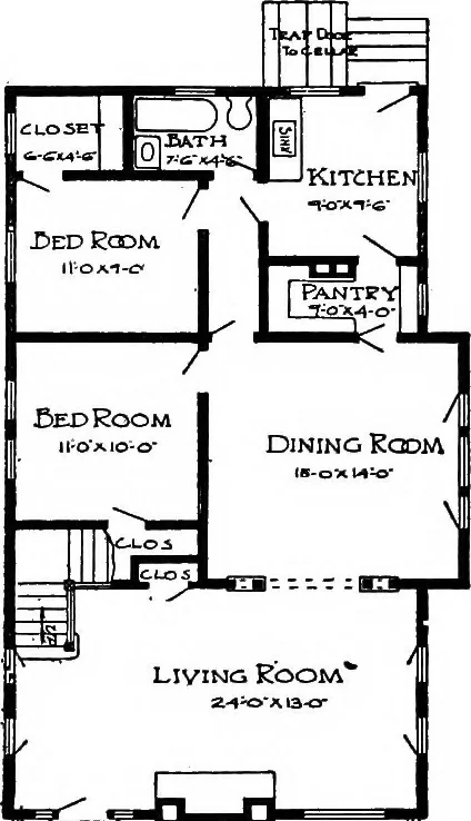 An illustration from Radford's artistic homes; 250 designs ..., 1908, leaf 143