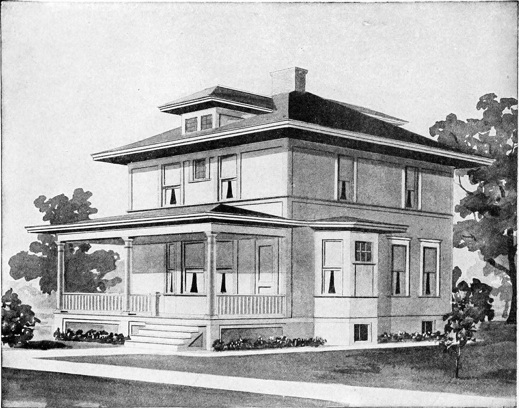 An illustration from Radford's artistic homes; 250 designs ..., 1908, leaf 15