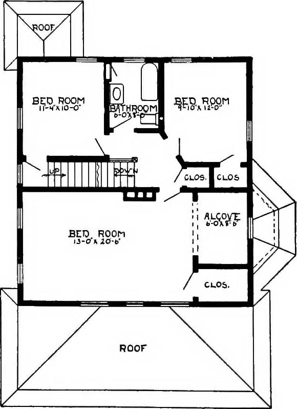 An illustration from Radford's artistic homes; 250 designs ..., 1908, leaf 15