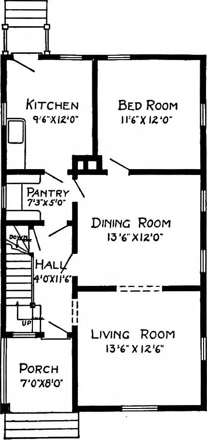 An illustration from Radford's artistic homes; 250 designs ..., 1908, leaf 150