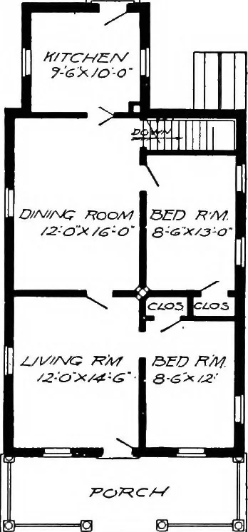 An illustration from Radford's artistic homes; 250 designs ..., 1908, leaf 153