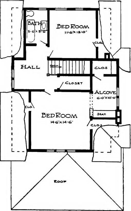 An illustration from Radford's artistic homes; 250 designs ..., 1908, leaf 157