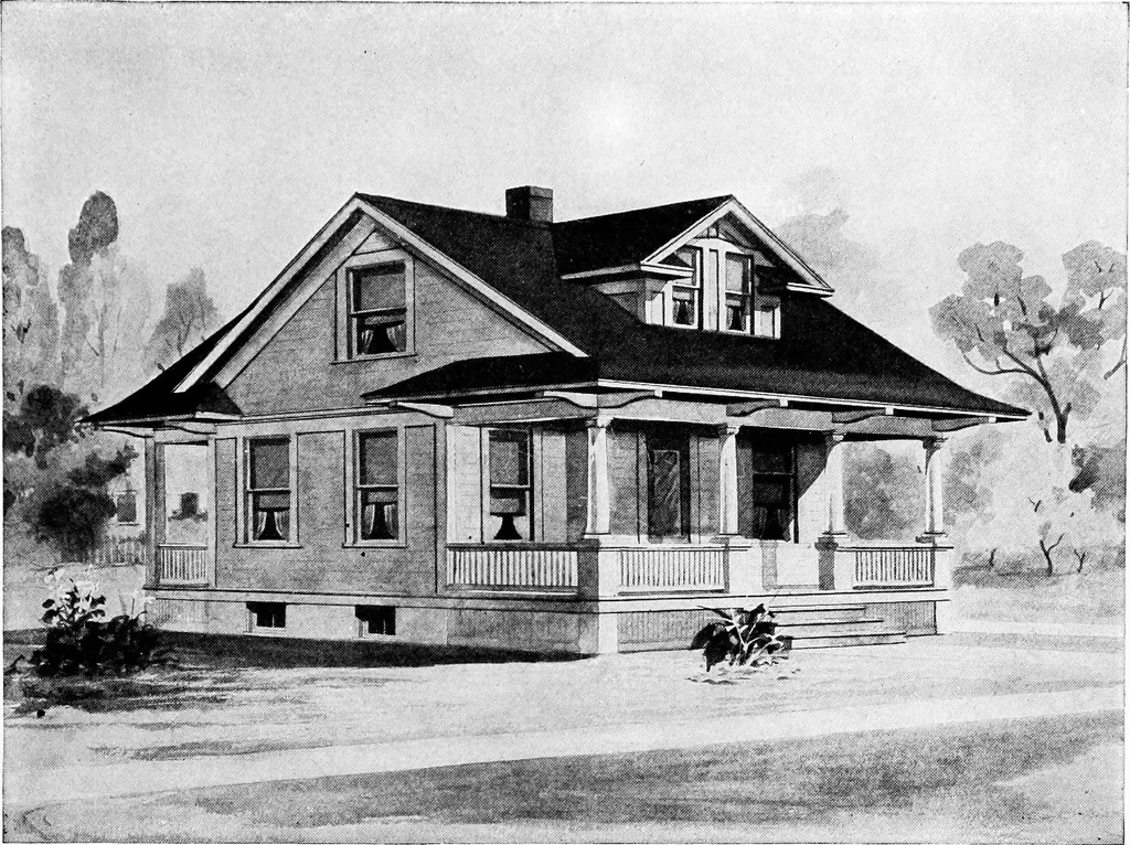 An illustration from Radford's artistic homes; 250 designs ..., 1908, leaf 160
