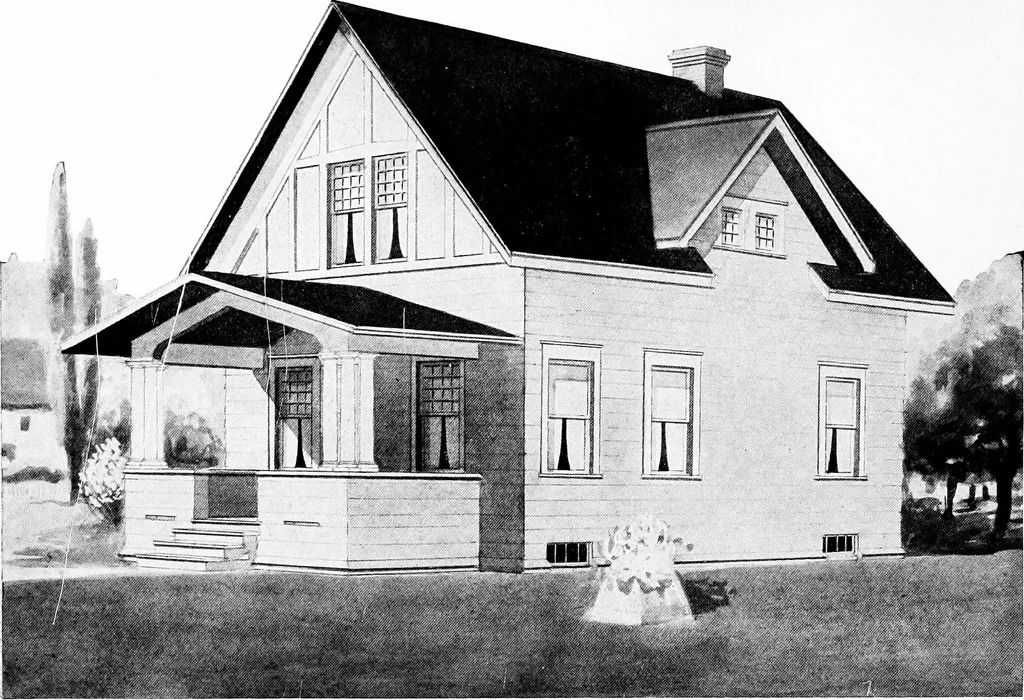 An illustration from Radford's artistic homes; 250 designs ..., 1908, leaf 163