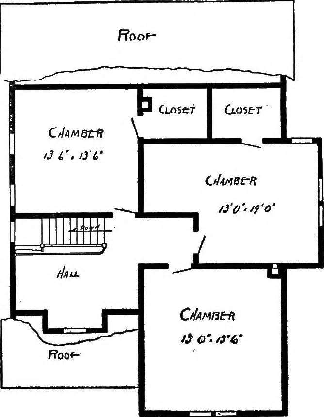 An illustration from Radford's artistic homes; 250 designs ..., 1908, leaf 165