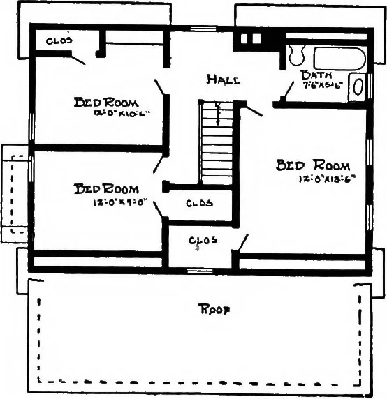 An illustration from Radford's artistic homes; 250 designs ..., 1908, leaf 168