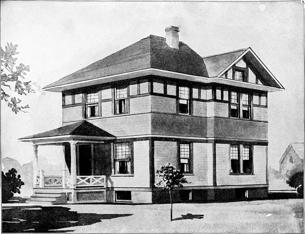 An illustration from Radford's artistic homes; 250 designs ..., 1908, leaf 169