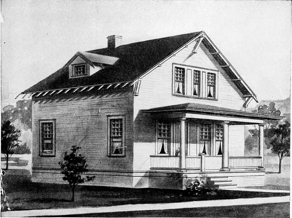 An illustration from Radford's artistic homes; 250 designs ..., 1908, leaf 170