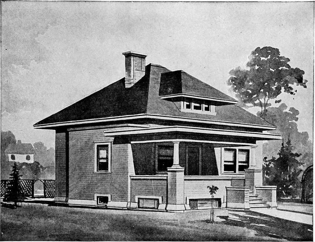 An illustration from Radford's artistic homes; 250 designs ..., 1908, leaf 172
