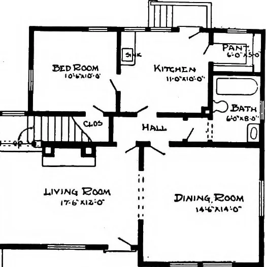 An illustration from Radford's artistic homes; 250 designs ..., 1908, leaf 172