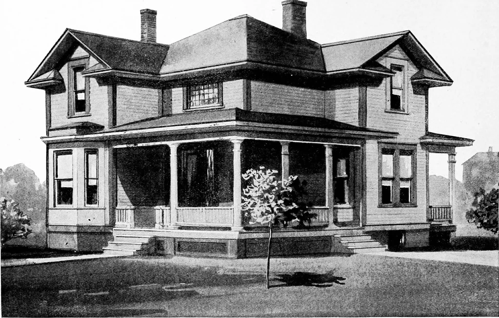 An illustration from Radford's artistic homes; 250 designs ..., 1908, leaf 173