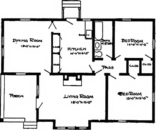 An illustration from Radford's artistic homes; 250 designs ..., 1908, leaf 176