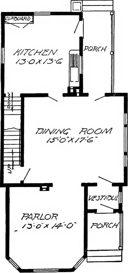 An illustration from Radford's artistic homes; 250 designs ..., 1908, leaf 178