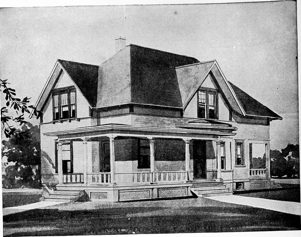 An illustration from Radford's artistic homes; 250 designs ..., 1908, leaf 179